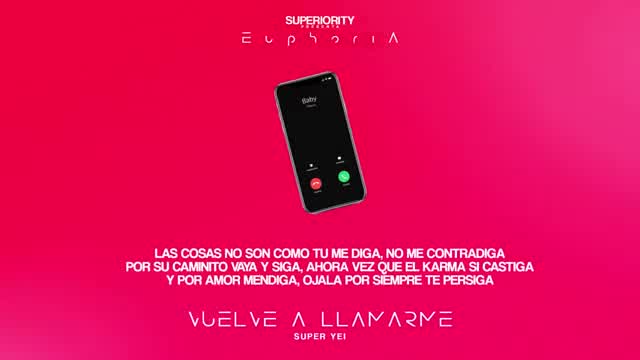 Super Yei - Vuelve a llamarme