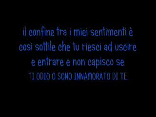 Tiziano Ferro - Il confine